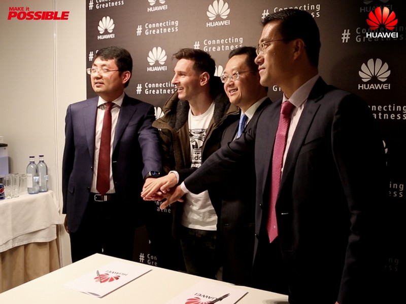 Lionel Messi joins Huawei family of global brand ambassadors